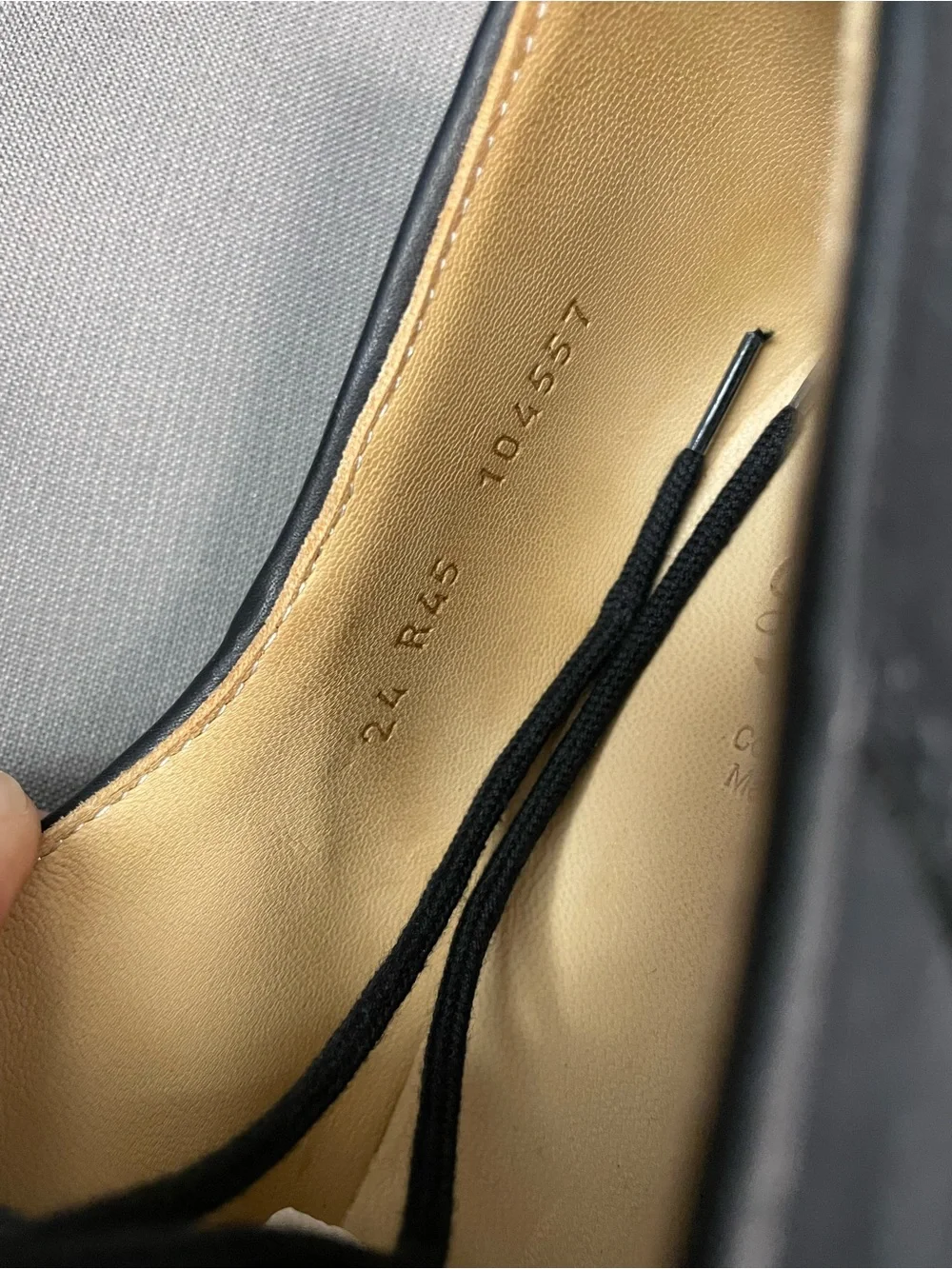 Paraboot Michael leather derbys in Black Size 11 EU 45 U.S. 12 NIB $635 CE151
